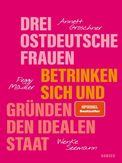 Title details for Drei ostdeutsche Frauen betrinken sich und gründen den idealen Staat by Annett Gröschner - Available